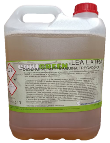 Cohigreen LEA EXTRA, desengrasante fregadora, 5L