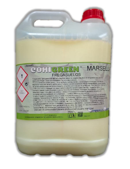 Fregasuelos Cohigreen Neutro perfumado marsella