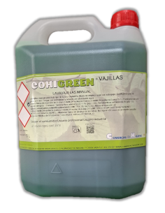 VAJILLAS MANUAL COHIGREEN, 5 LTS