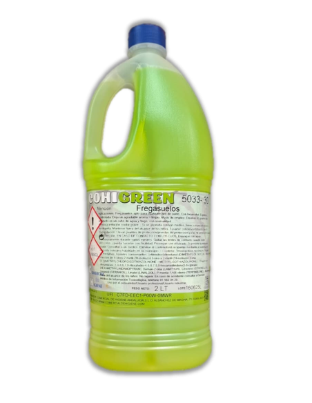 Cohigreen Fregasuelos neutro Profesional  S-5033-30 2 Litros Citrico