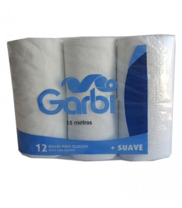 Papel higienico 12 rollos18 metros